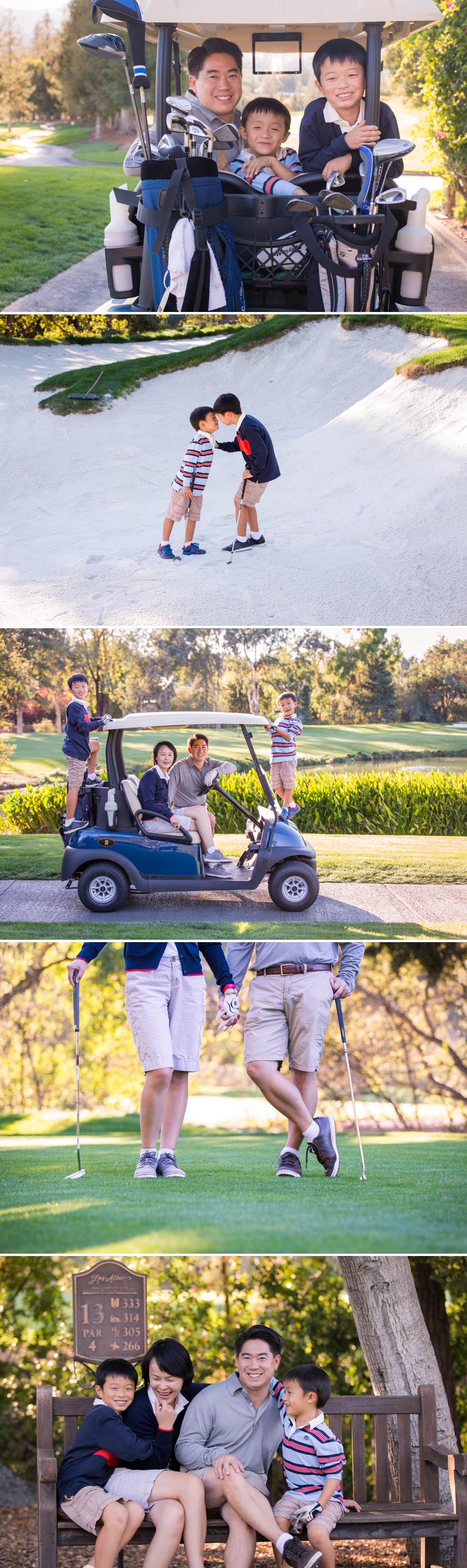 Golf Family Photo Shoot | Story Session | suzanneobrienstudio.com