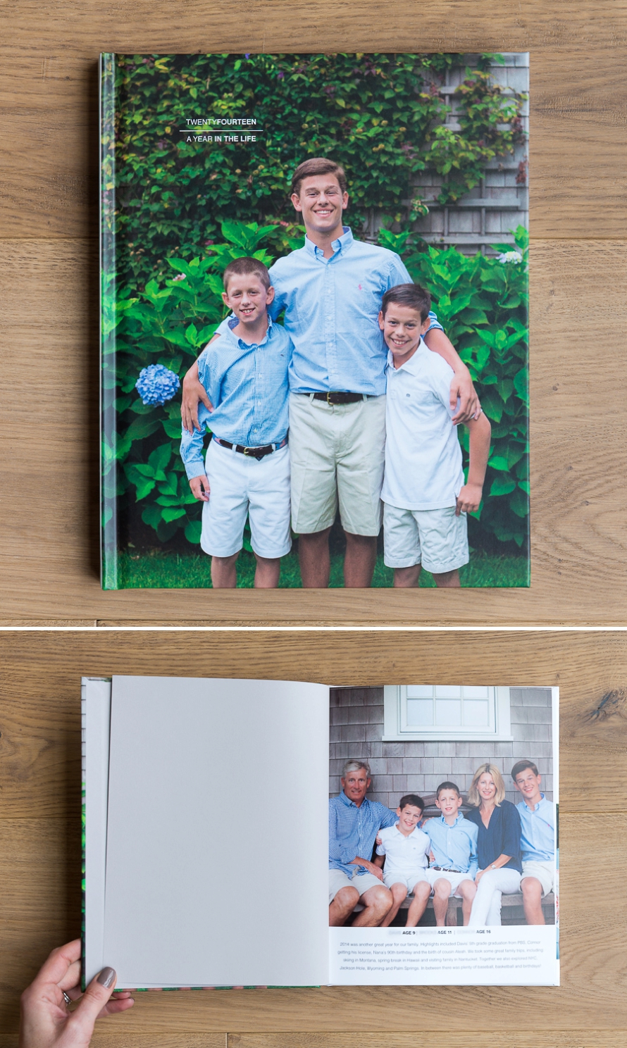 Family Yearbook Photo Book Ideas | suzanneobrienstudio.com
