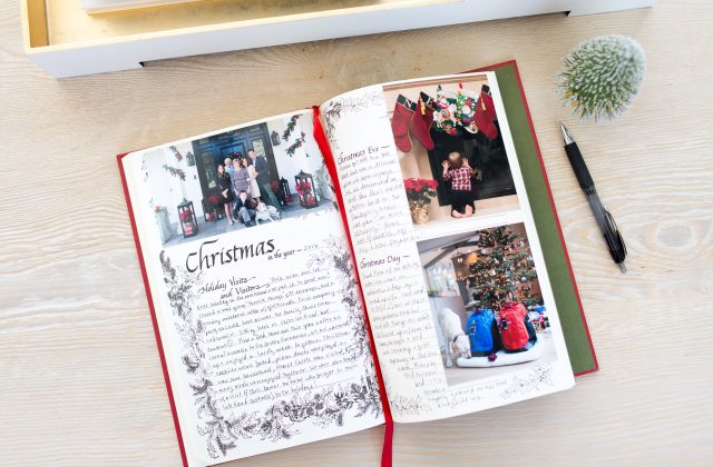 Create a Christmas Memory Book | suzanneobrienstudio.com