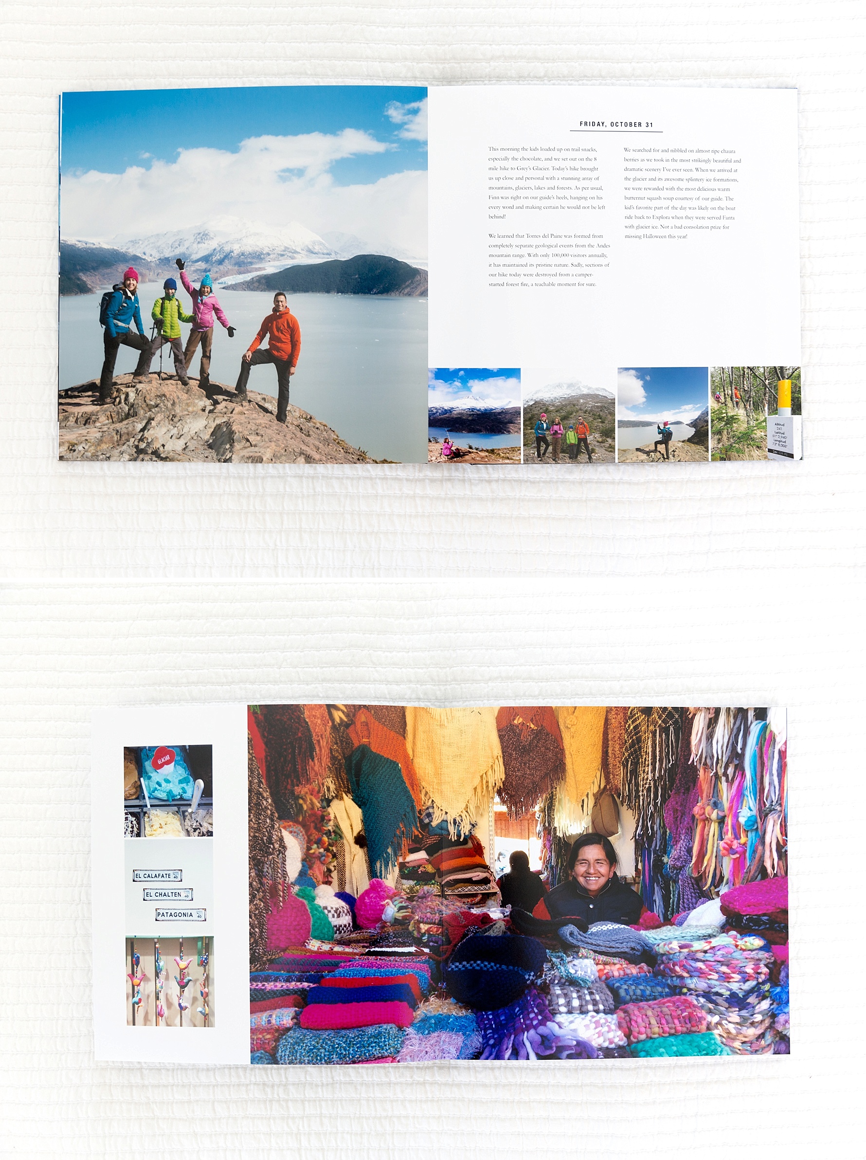 Document Your Travels | Patagonia Vacation Photo Book | www.suzanneobrienstudio.com