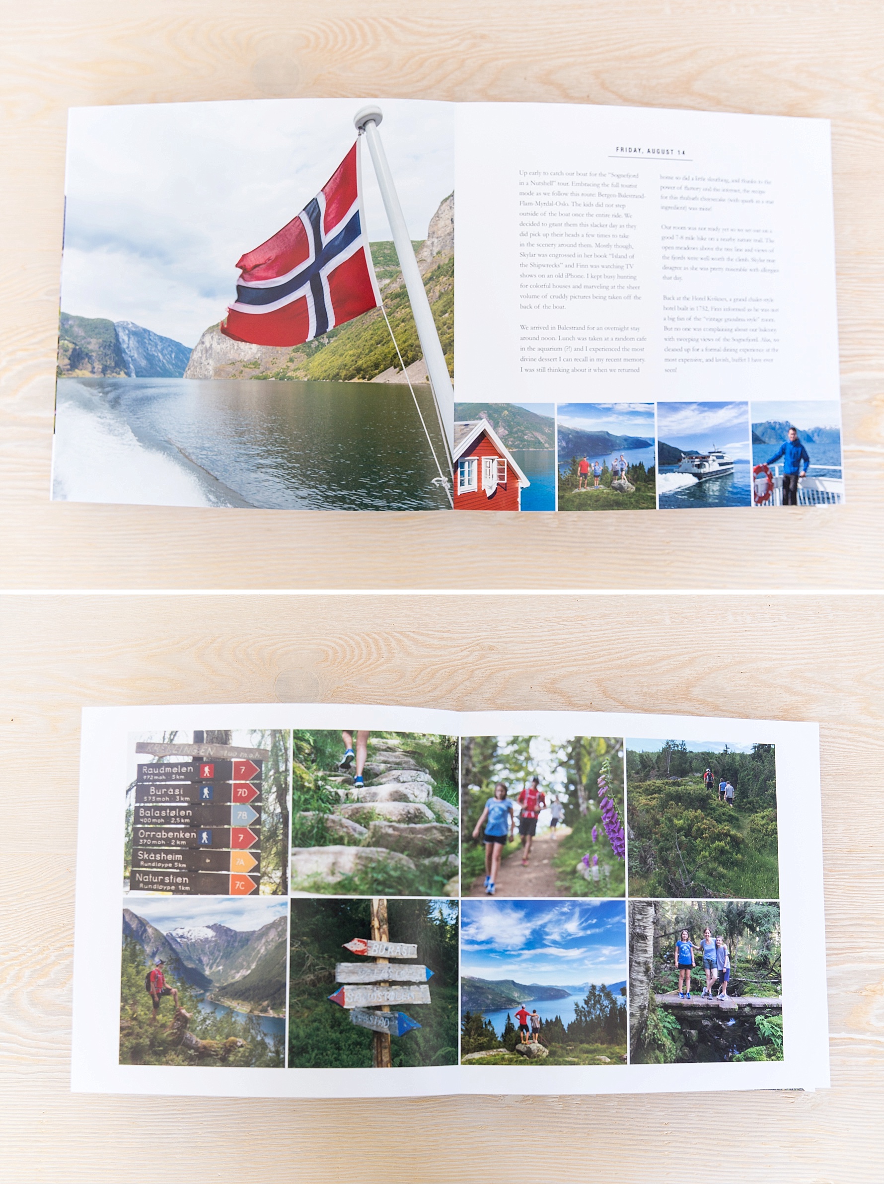Document Your Travels | Sweden & Norway Vacation Photo Book | www.suzanneobrienstudio.com