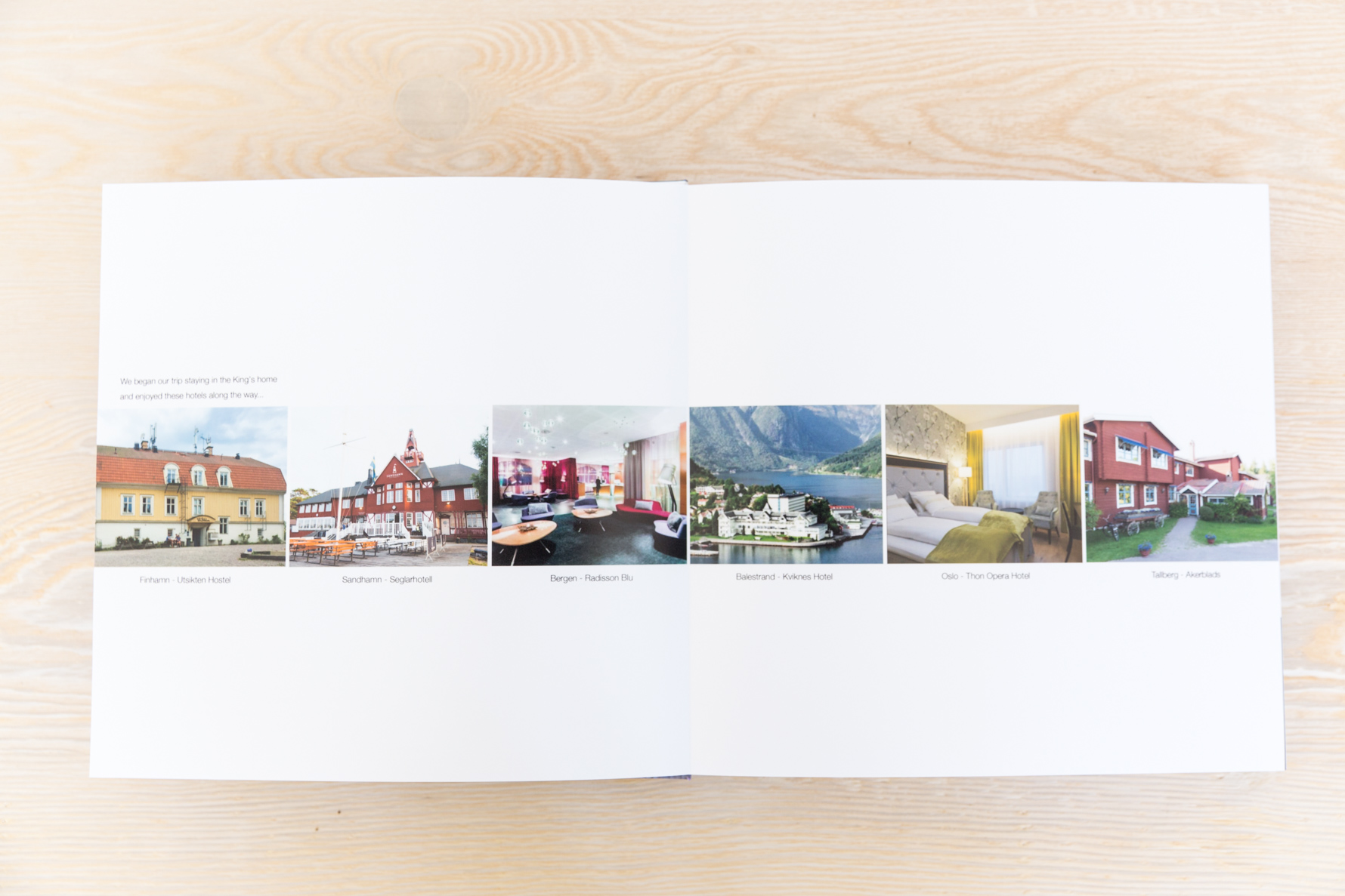 Document Your Travels | Sweden & Norway Vacation Photo Book | www.suzanneobrienstudio.com