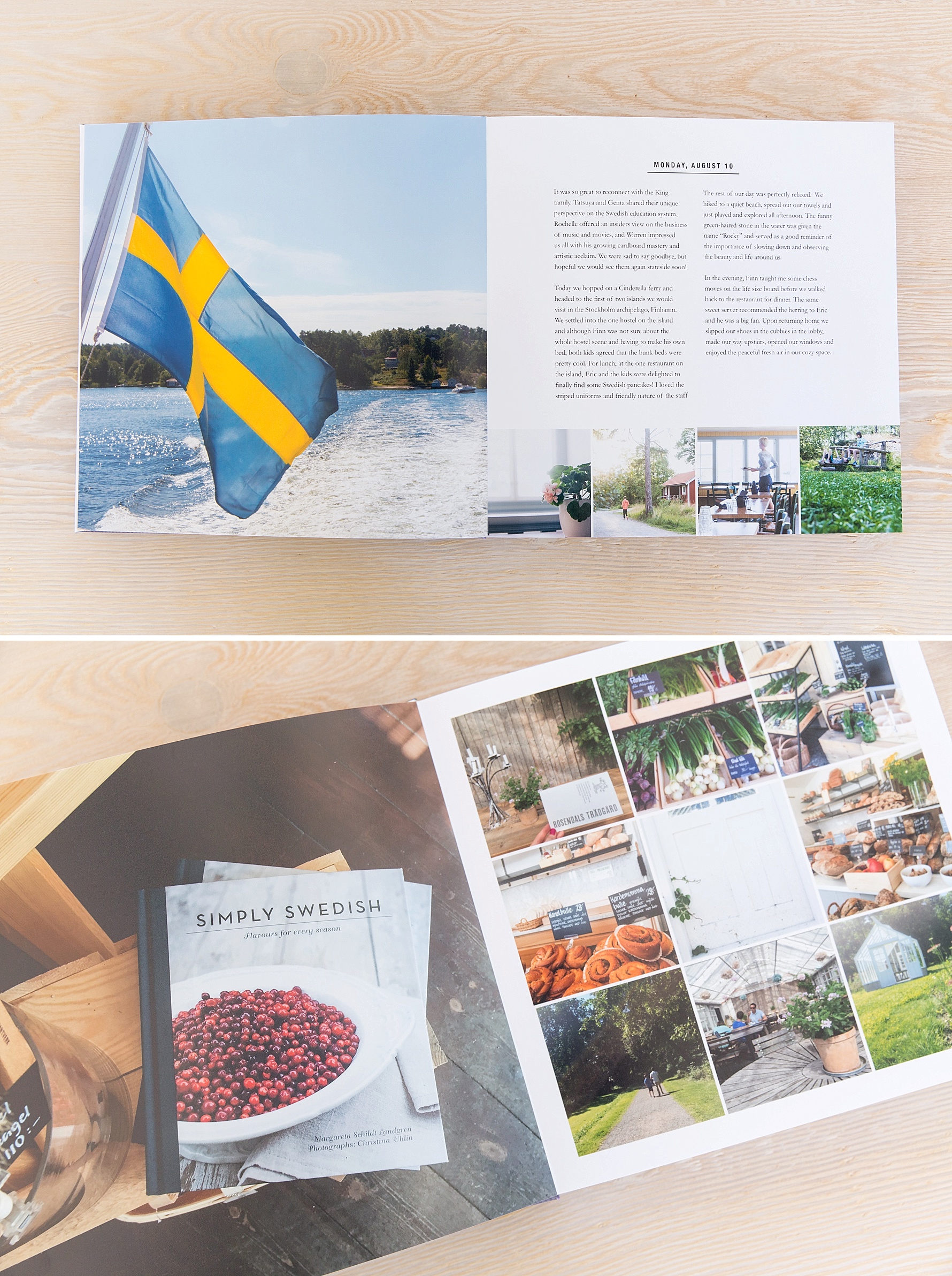 Document Your Travels | Sweden & Norway Vacation Photo Book | www.suzanneobrienstudio.com