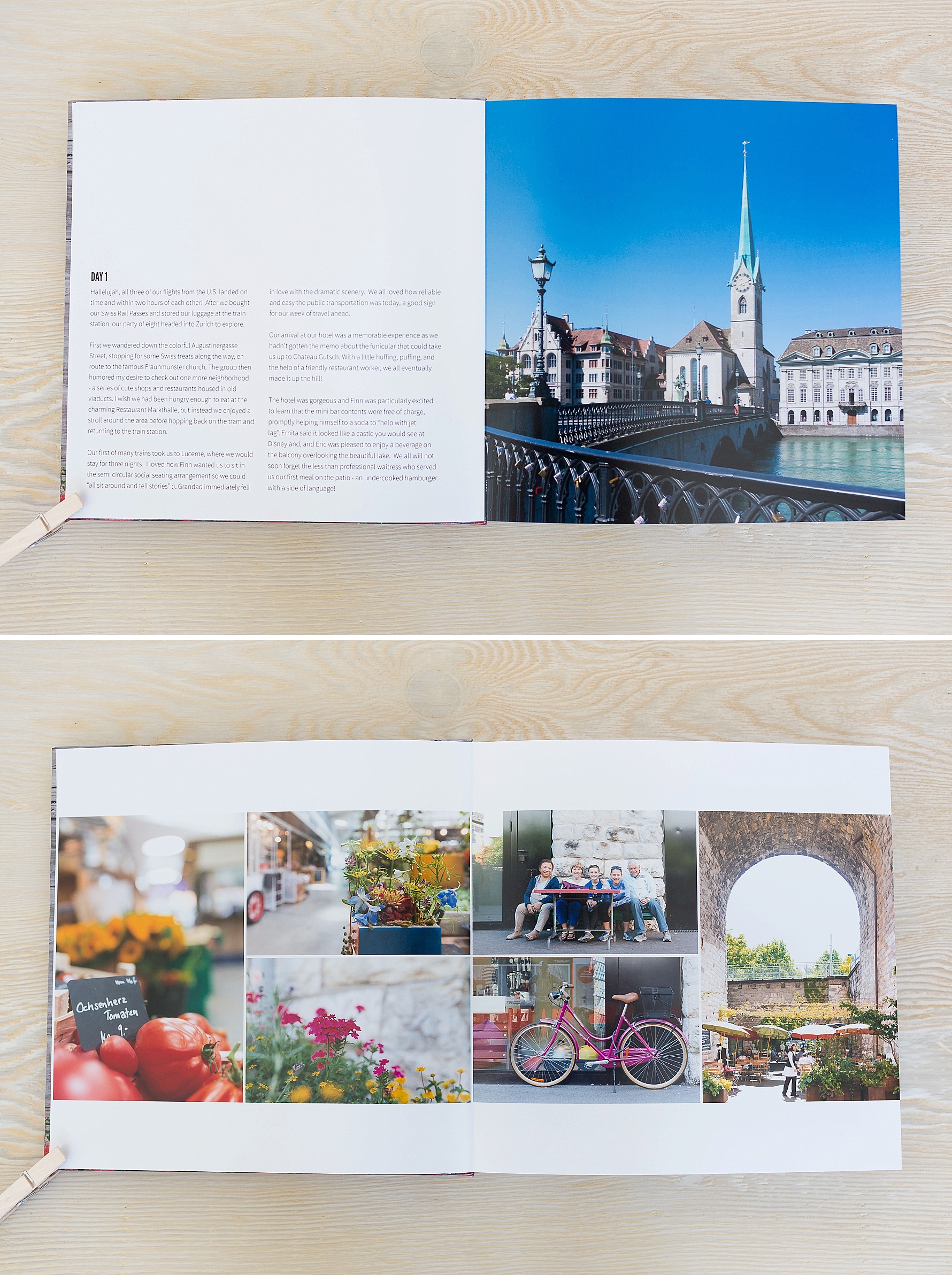 Document Your Travels | Switzerland Vacation Photo Book | www.suzanneobrienstudio.com