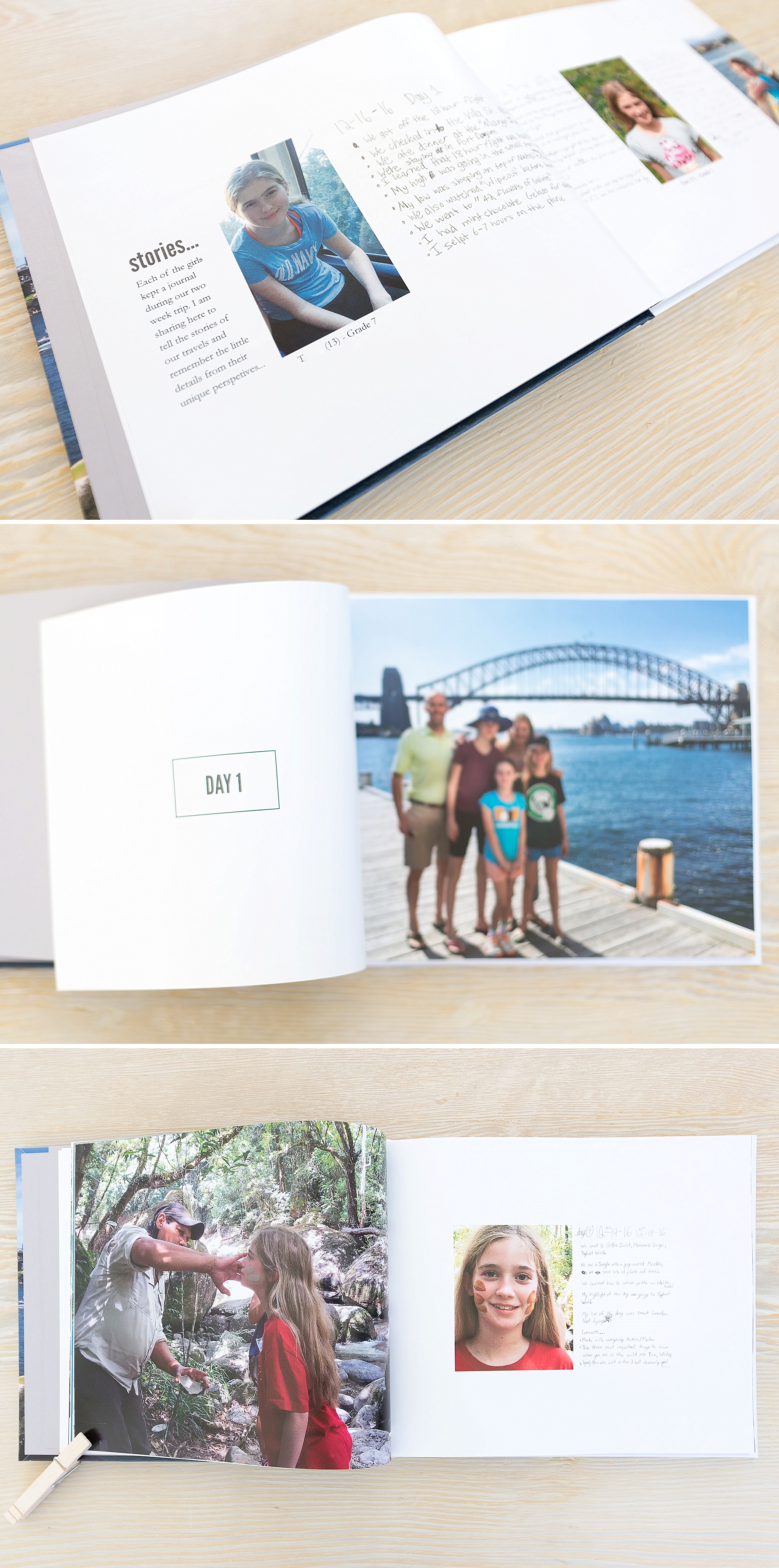 scan and include handwritten journaling in your photo book | suzanneobrienstudio.com