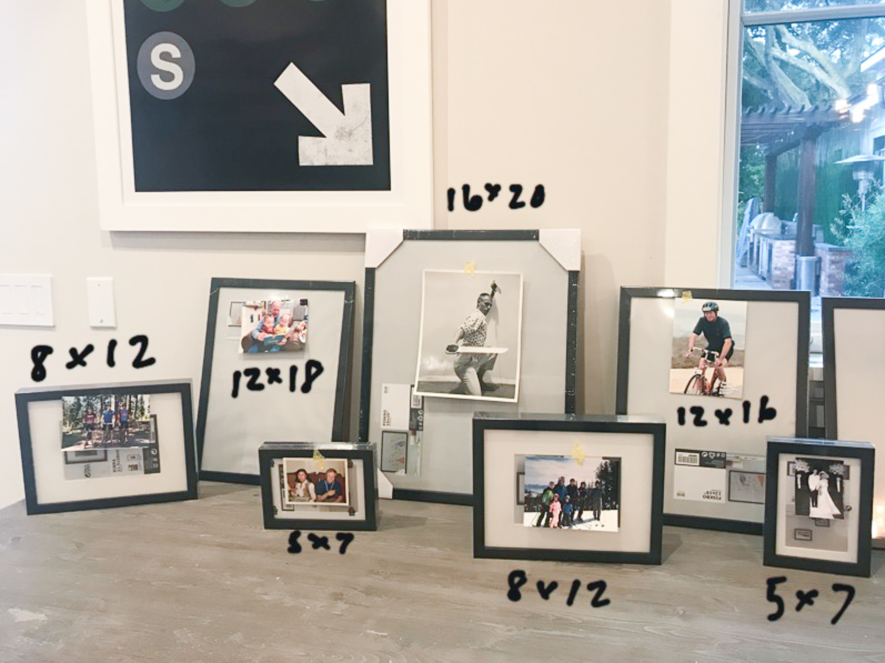 5 Easy Steps to A Party Photo Gallery Wall | suzanneobrienstudio.com