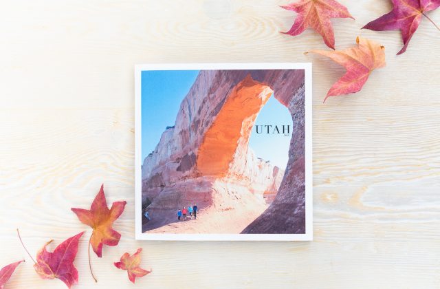 Celebrating the fall beauty of Utah in a custom designed photo book | suzanneobrienstudio.com