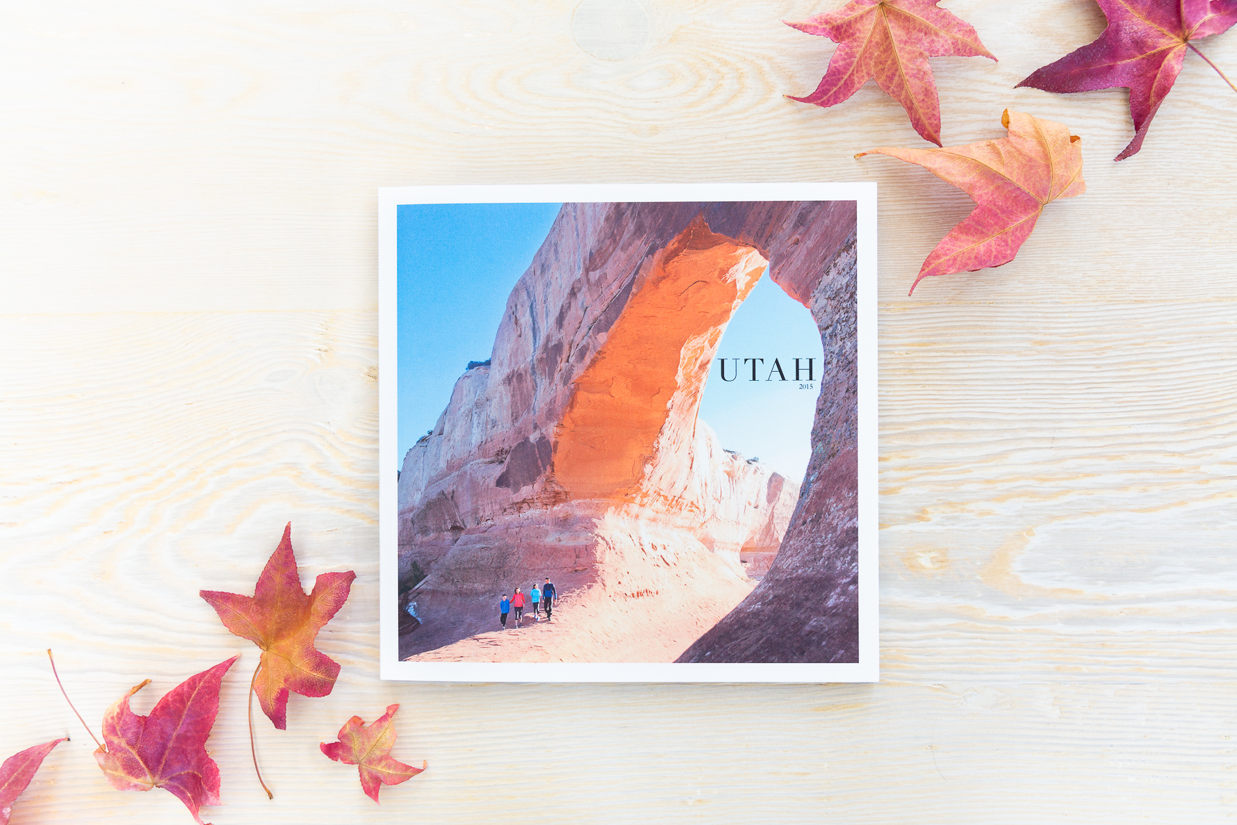 Celebrating the fall beauty of Utah in a custom designed photo book | suzanneobrienstudio.com