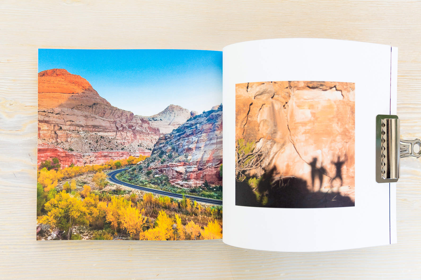 Celebrating the fall beauty of Utah in a custom designed photo book | suzanneobrienstudio.com