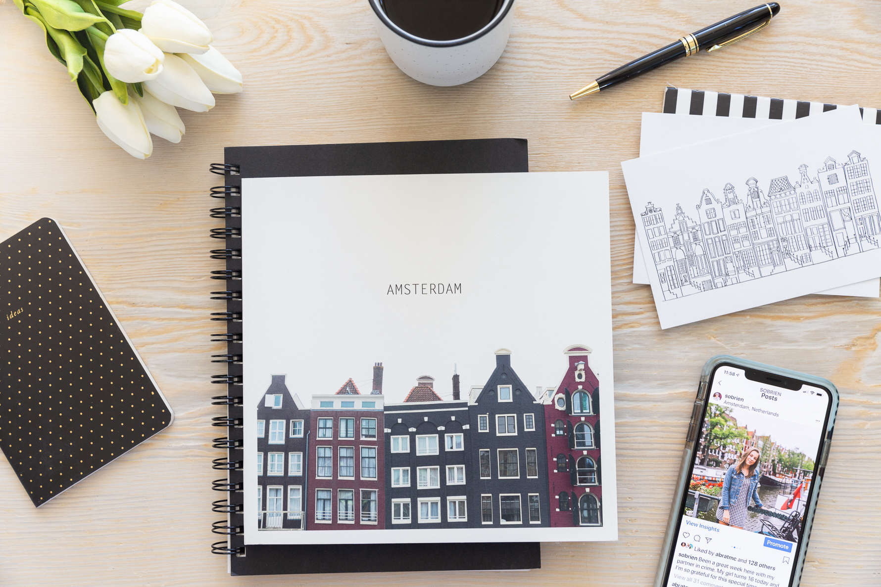 Document Your Travels | Amsterdam Photo Book | suzanneobrienstudio.com