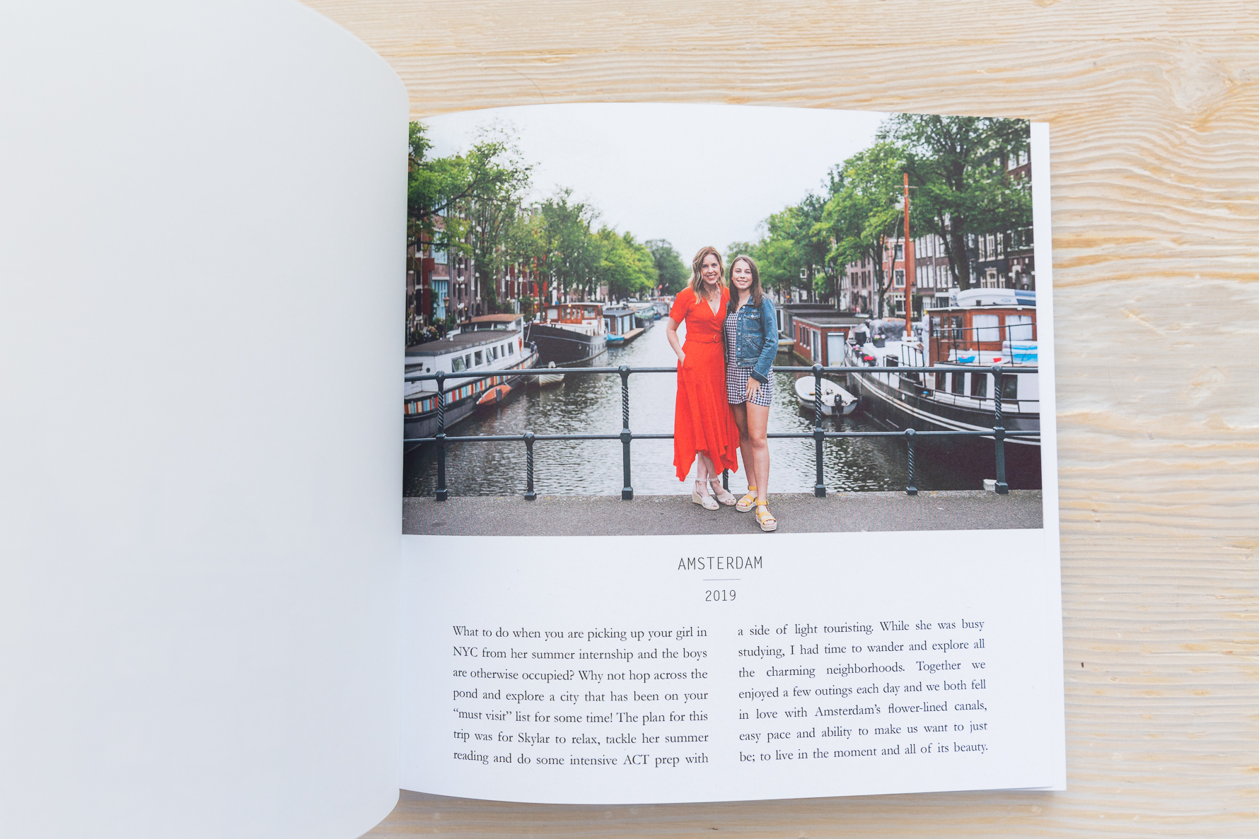 Document Your Travels | Amsterdam Photo Book | suzanneobrienstudio.com