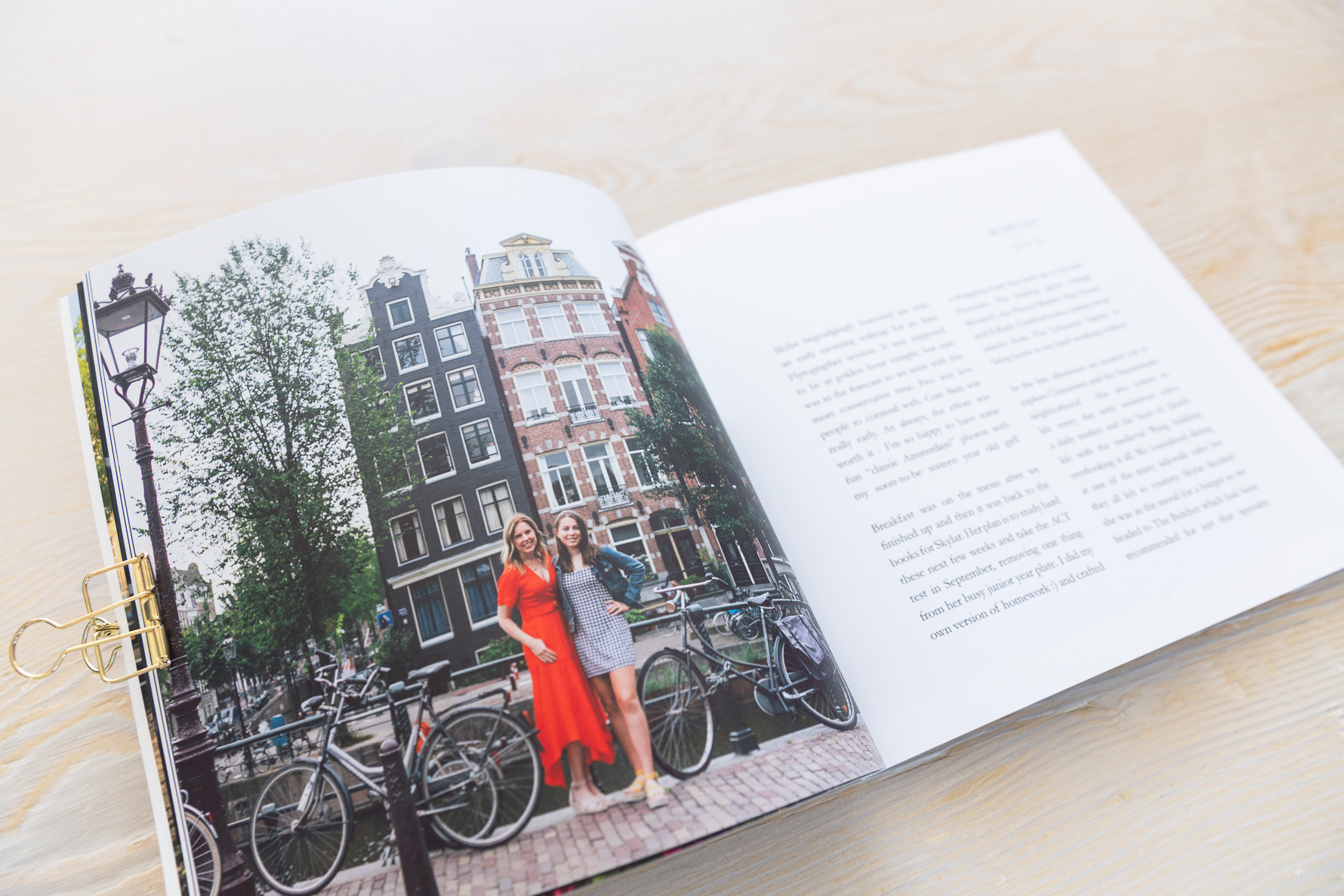 Document Your Travels | Amsterdam Photo Book | suzanneobrienstudio.com