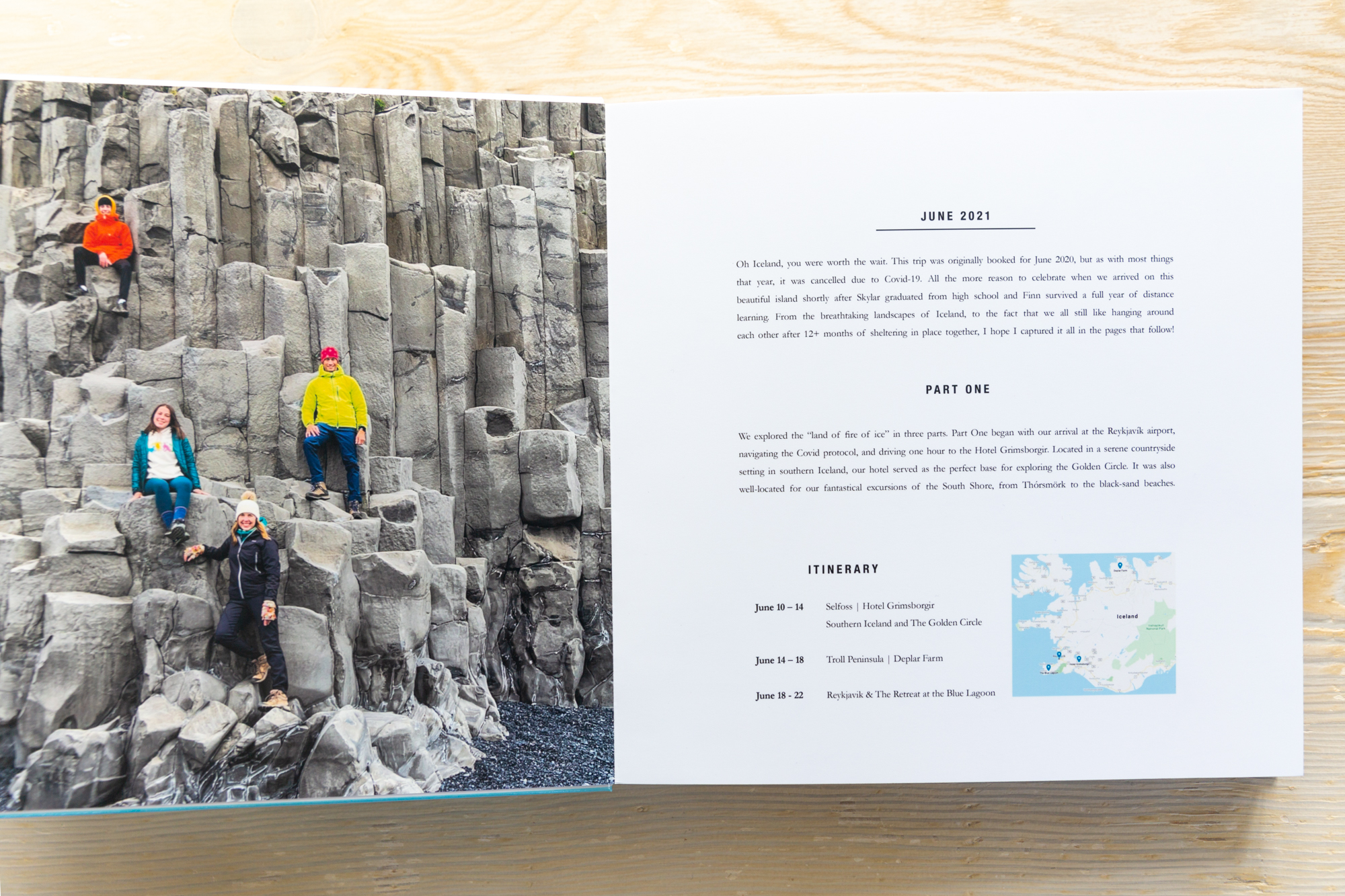 Travel Photo Book | Iceland | suzanneobrienstudio.com