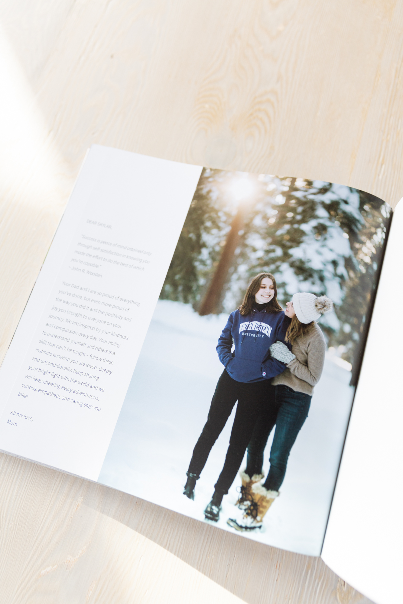 Birth to 18 | A High School Graduation Legacy Photo Book | suzanneobrienstudio.com