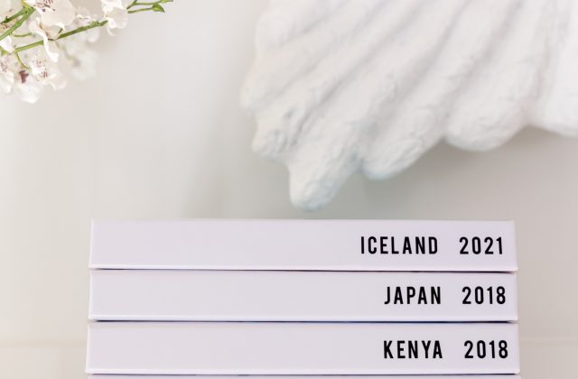 Travel Photo Books with Consistent Spines | suzanneobrienstudio.com